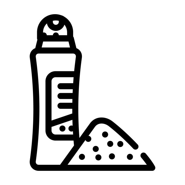 豆荚洗涤剂线图标矢量插图图片下载