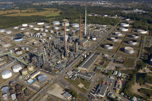 石油工业，鸟瞰图片下载