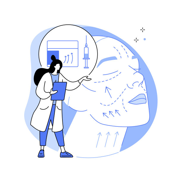 面部提升抽象概念图片下载