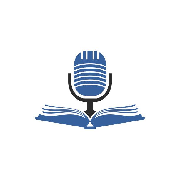 播客图书标识设计图片下载