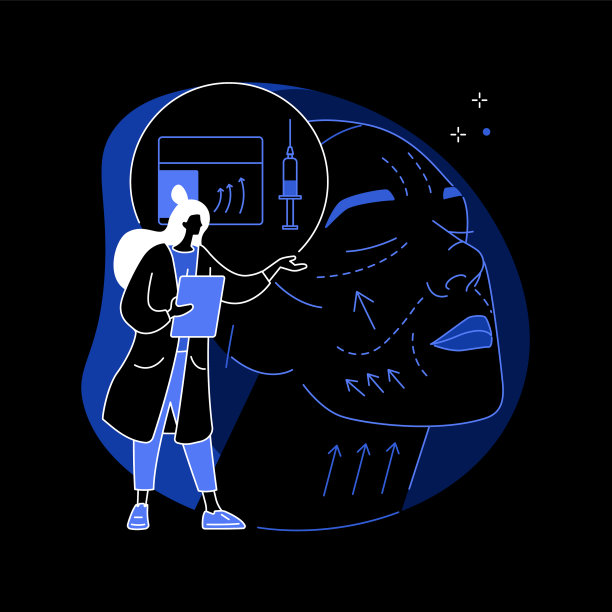 面部提升抽象概念图片下载