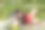 一个可爱的女人躺在采石场的大石头上图片下载