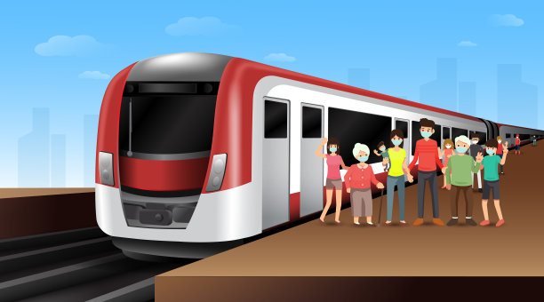 高速电力列车。地铁城市的公共交通。图片下载