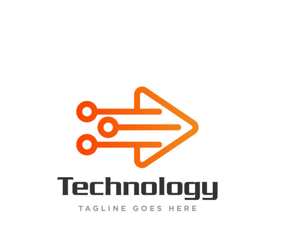 技术标志图标设计矢量图片下载