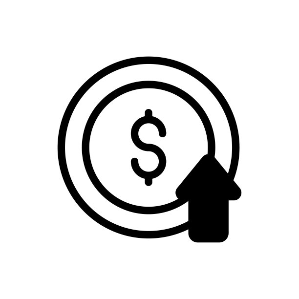 美元估值矢量图标。银行和金融符号PS 10文件图片下载