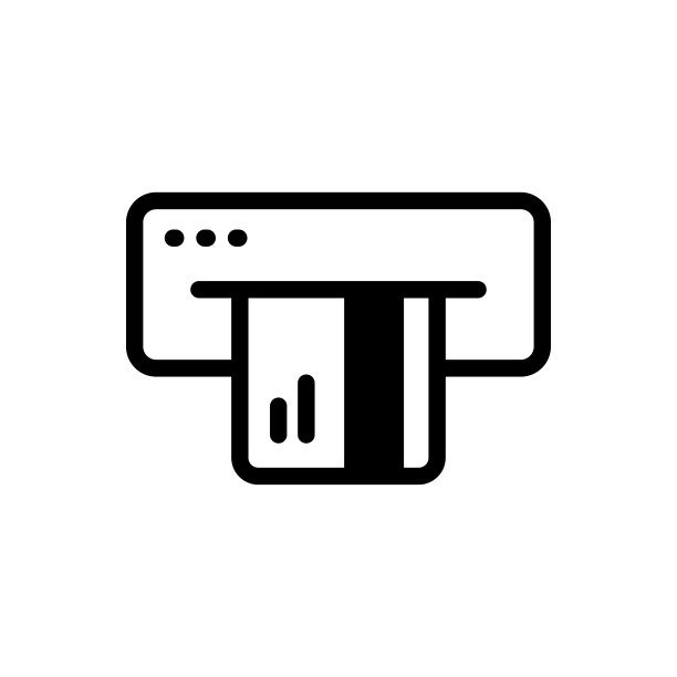 Atm取款矢量图标。银行和金融符号PS 10文件图片下载