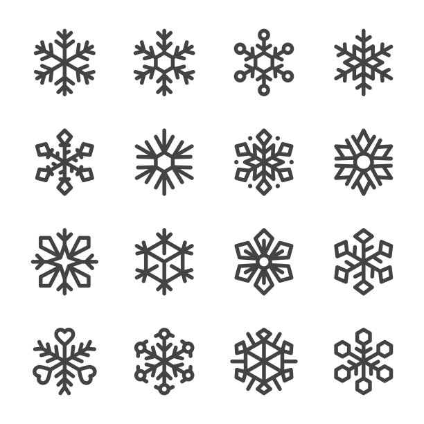 雪花图标设置图片下载