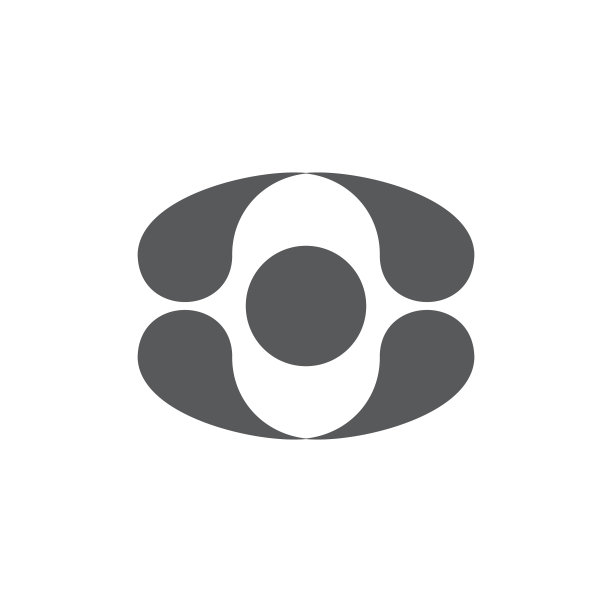 抽象曲线点几何标志图片下载