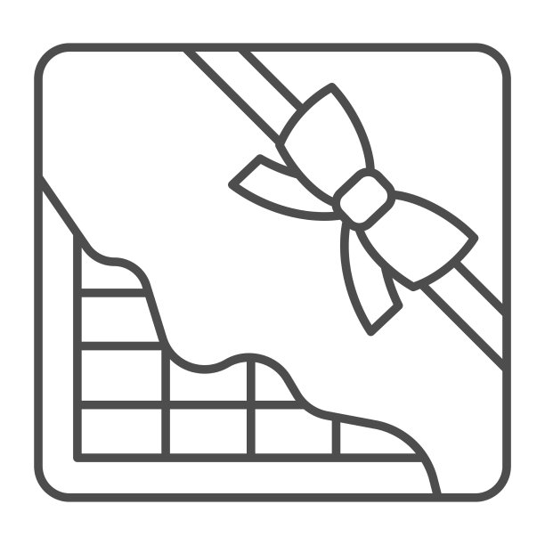 盒子里的巧克力用弓细线象征母亲图片下载