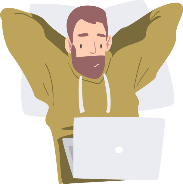 一个用笔记本电脑做直播的人图片下载