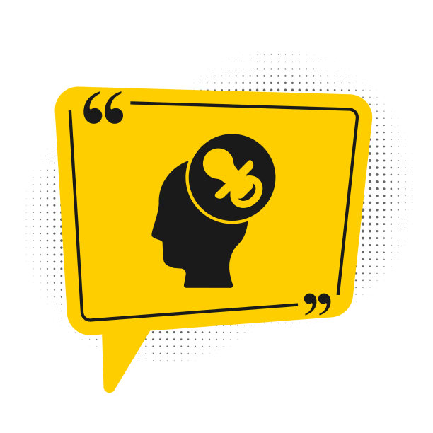 黑色badummy奶嘴图标孤立在白色图片下载