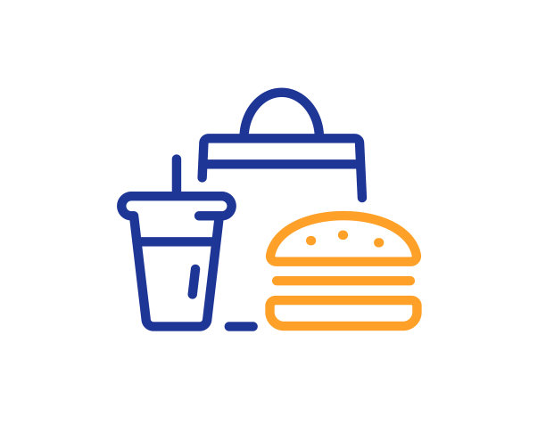 送餐线图标点餐标志图片下载