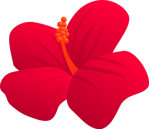 芳香木槿图标卡通风格图片下载