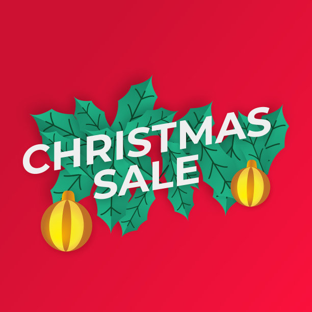 圣诞销售横幅网站装饰图片下载