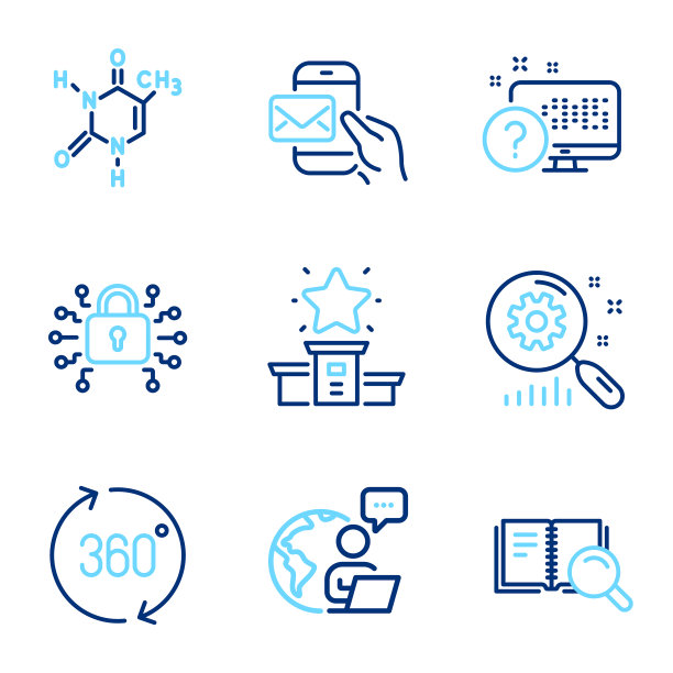 技术图标集包括图标化学图片下载