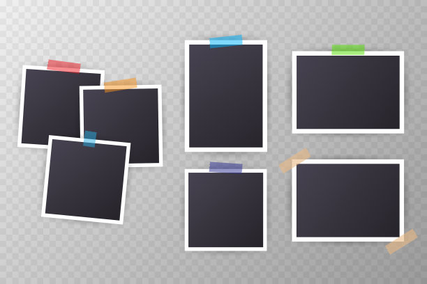 用胶带固定老式相框图片下载