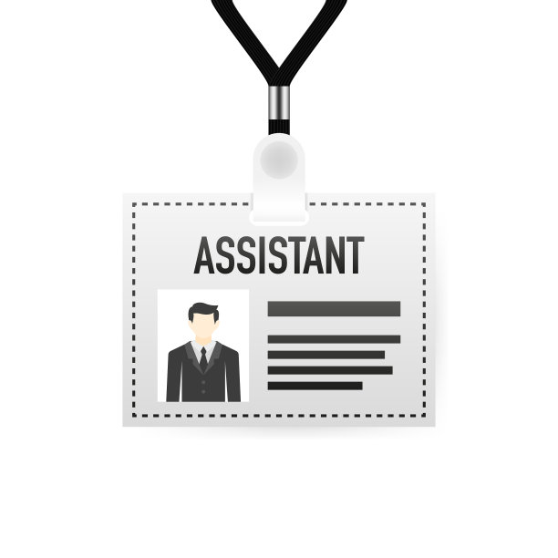 白色多边形id卡模板现实模板图片下载