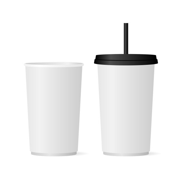 关闭外卖咖啡与棕色的盖子和杯子图片下载