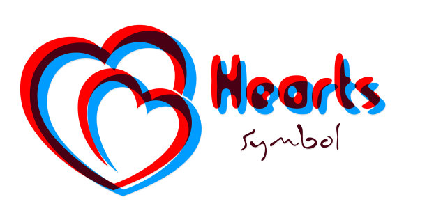 象征程式化的心图片下载