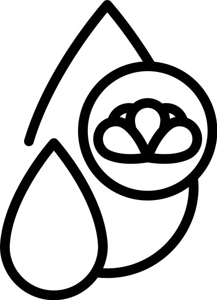 生物菜籽油图标轮廓风格图片下载