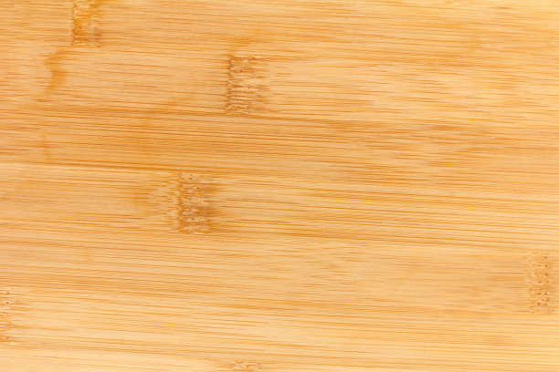 俯视图高质量木材砧板，棕色木材。由天然竹子制成的砧板。图片下载