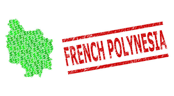 纹理法国波利尼西亚海豹和绿色客户图片下载