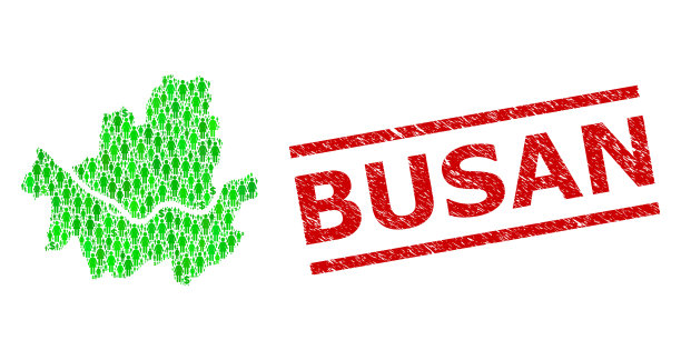 釜山纹理水印和绿色客户和图片下载