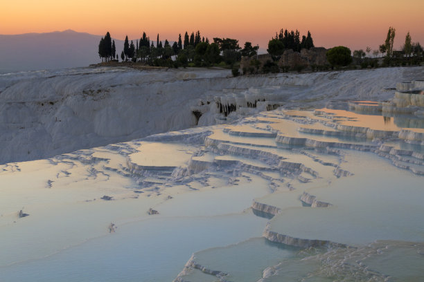 土耳其丹尼兹利省的Pamukkale图片下载