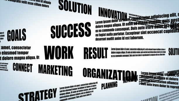 飞行商务术语-黑白3D背景图片下载