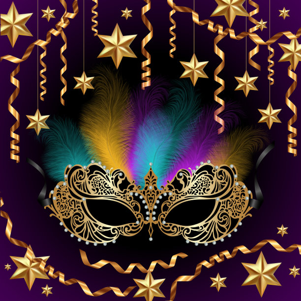 狂欢节面具图片下载