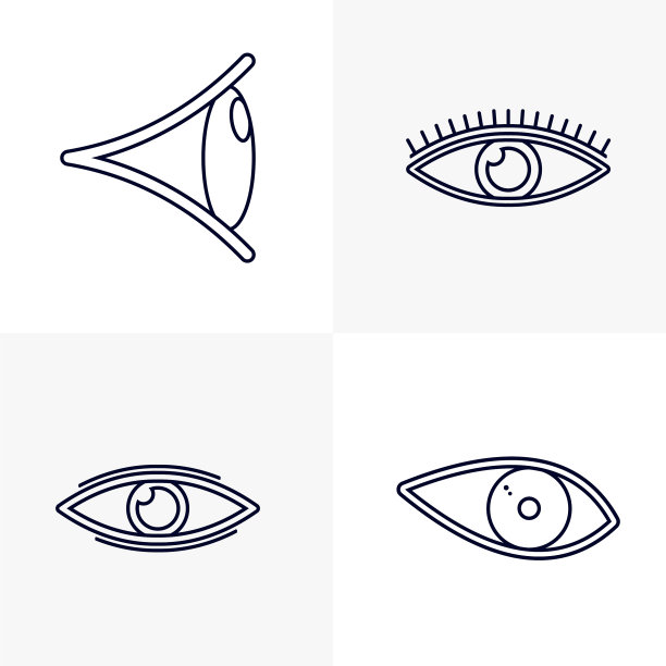 集眼标志设计模板器官标志图片下载