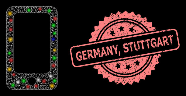 纹理德国斯图加特邮票和网图片下载