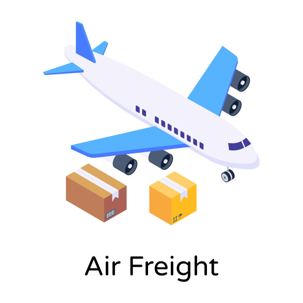 空运的货物图片下载