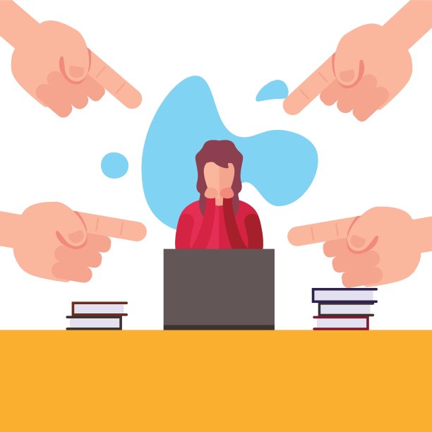 她一边工作一边用手指指着她图片下载