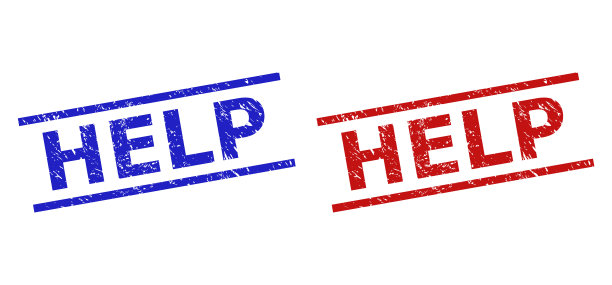 帮助不洁净表面和平行的邮票图片下载