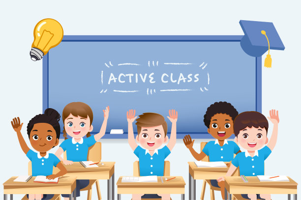 国际学生课堂在教学上非常合作。图片下载