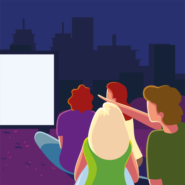 人们在户外电影图片下载