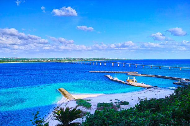 黑沼大桥和黑沼港图片下载