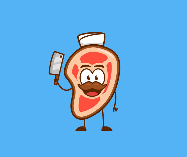 可爱的肉人就像抱着屠夫的屠夫图片下载