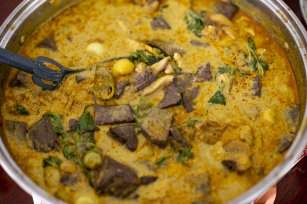 鸡血绿咖哩图片下载