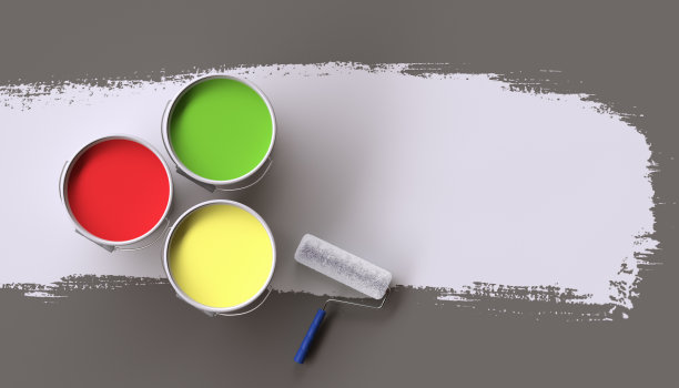 油漆桶- 3D渲染图片下载