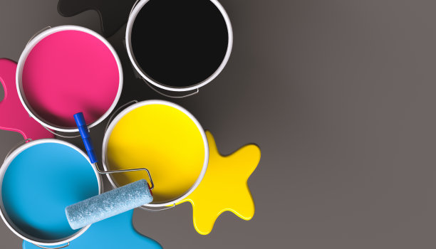 油漆桶- 3D渲染图片下载