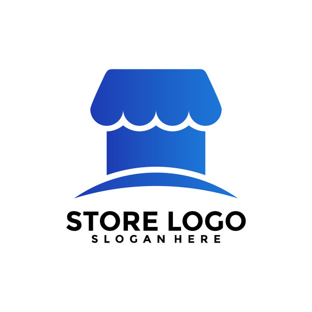 商店标志模板的业务图片下载