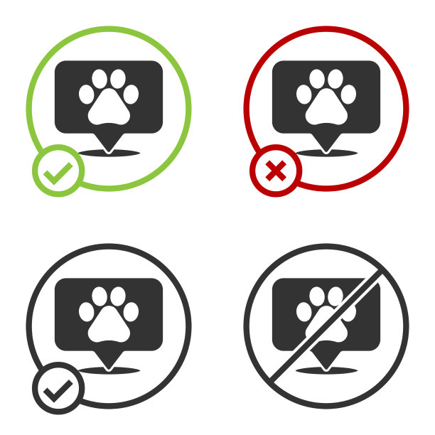 黑色地图指针与兽药图片下载