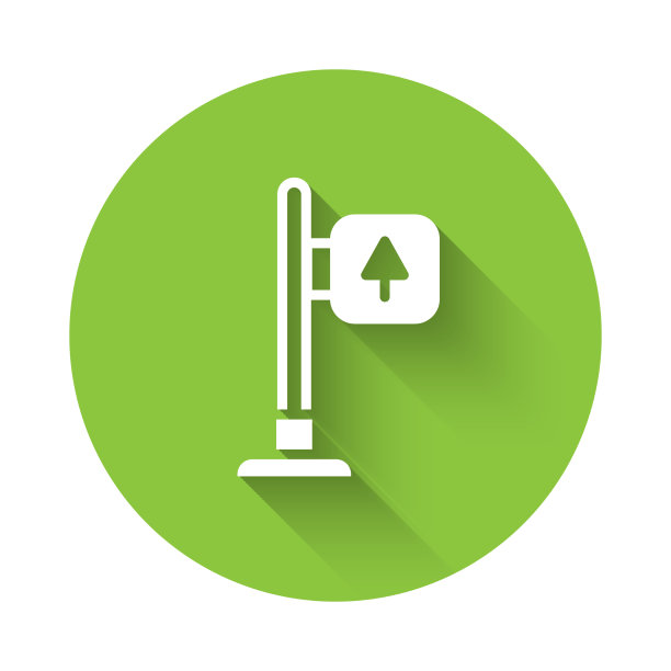 白色道路交通标志标志孤立图片下载