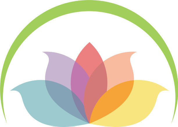 荷花标志美容护理模板标志形象图片下载