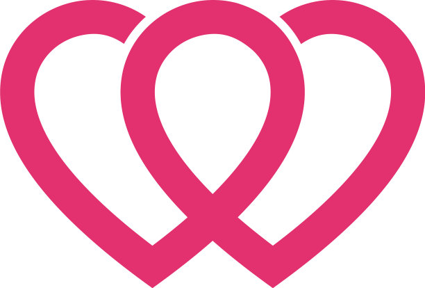 爱的心图标情人可爱的激情画或图片下载