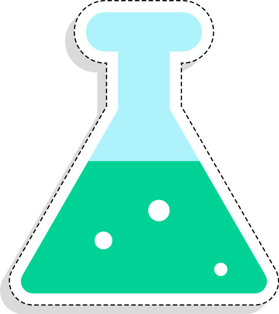 隔离化学工具贴纸图片下载