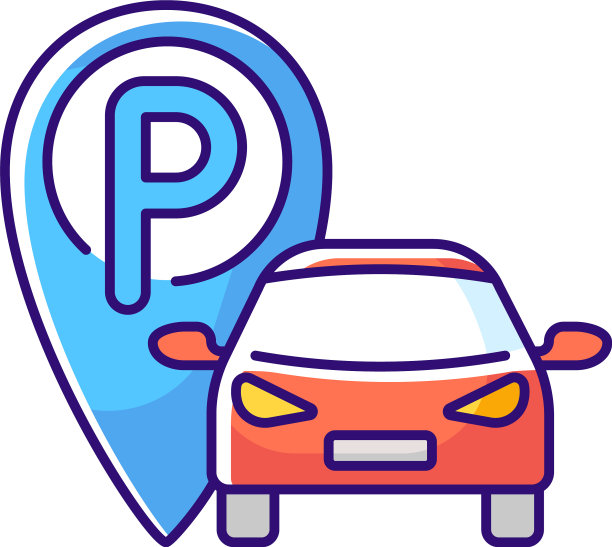 停车场RGB颜色图标图片下载