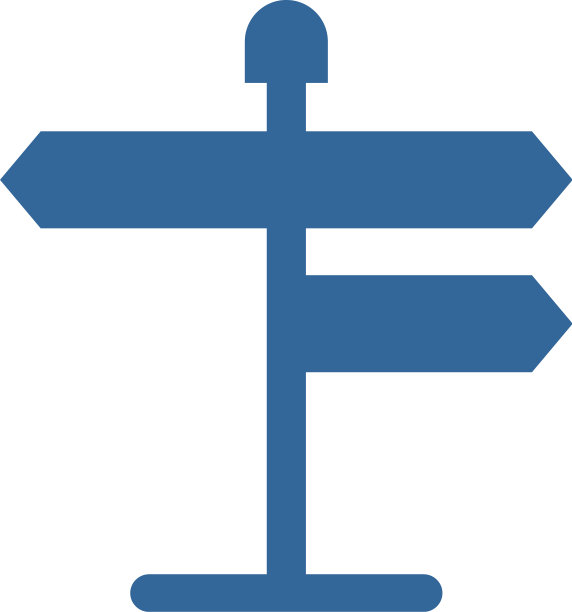 路标标识设计模板户外标识设计图片下载